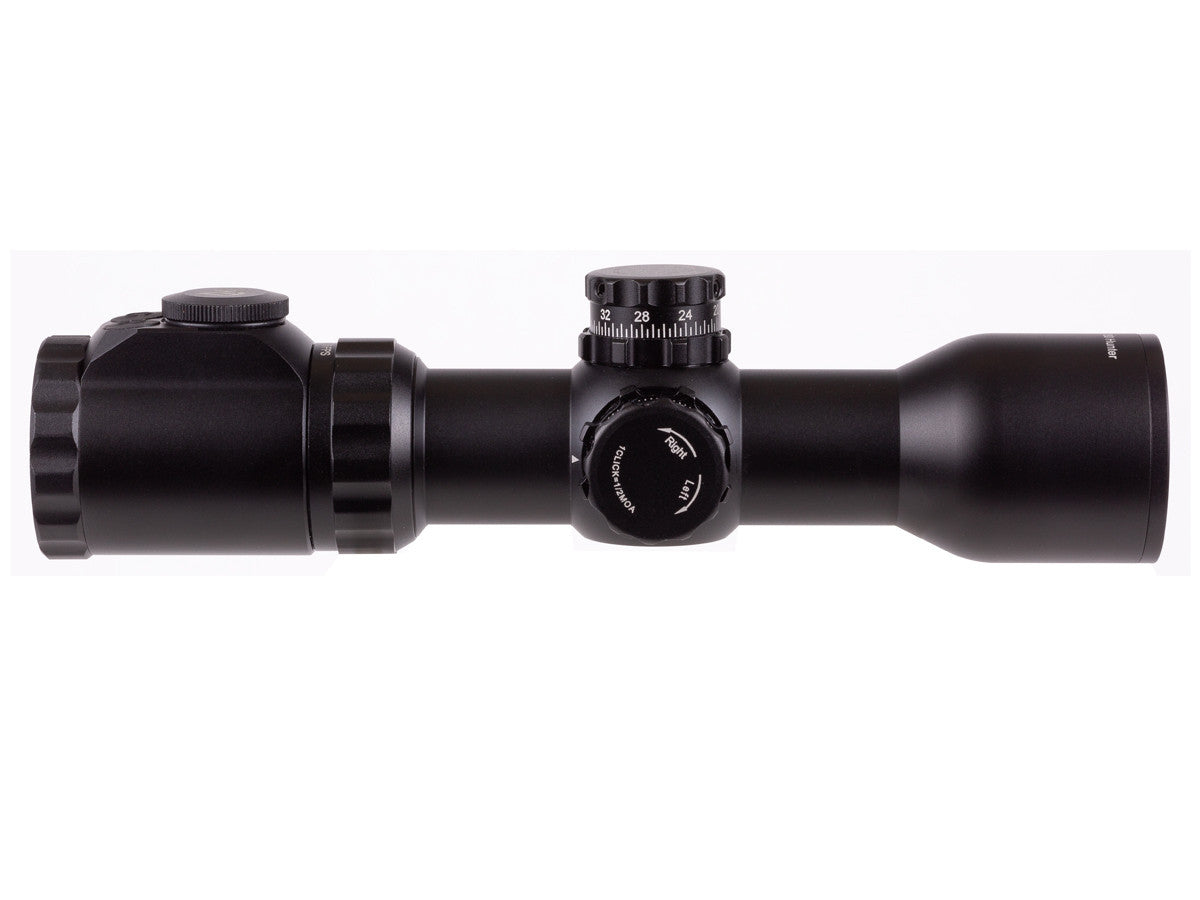 UTG OP3 1.5-6x36 AO SWAT Crossbow Scope, EZ-TAP, Ill. BDC Reticle, 30mm Tube, Picatinny/weaver rings