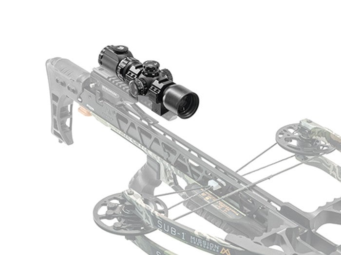 UTG OP3 1.5-6x36 AO SWAT Crossbow Scope, EZ-TAP, Ill. BDC Reticle, 30mm Tube, Picatinny/weaver rings