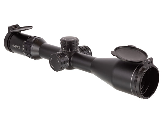 Hawke Frontier 30 3-15x50 FFP IR Rifle Scope, Mil Pro Reticle, 1/10 MRAD, 30mm Tube