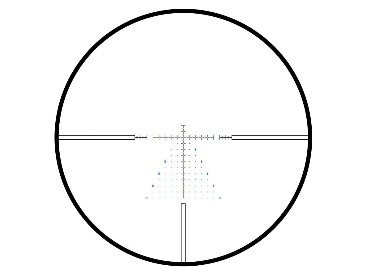 Hawke Frontier 30 3-15x50 FFP IR Rifle Scope, Mil Pro Reticle, 1/10 MRAD, 30mm Tube
