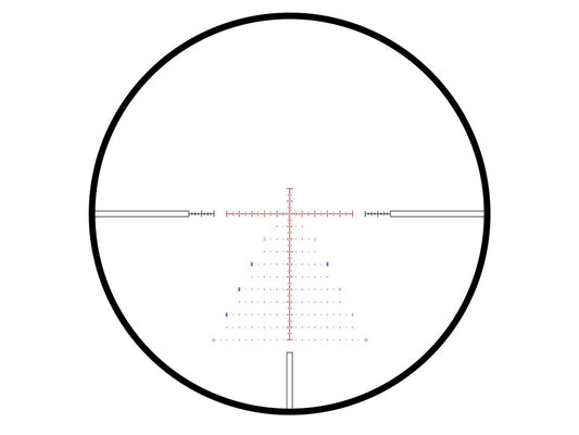 Hawke Frontier 30 4-20x50 FFP IR Rifle Scope, Mil Pro Reticle, 1/10 MRAD, 30mm Tube
