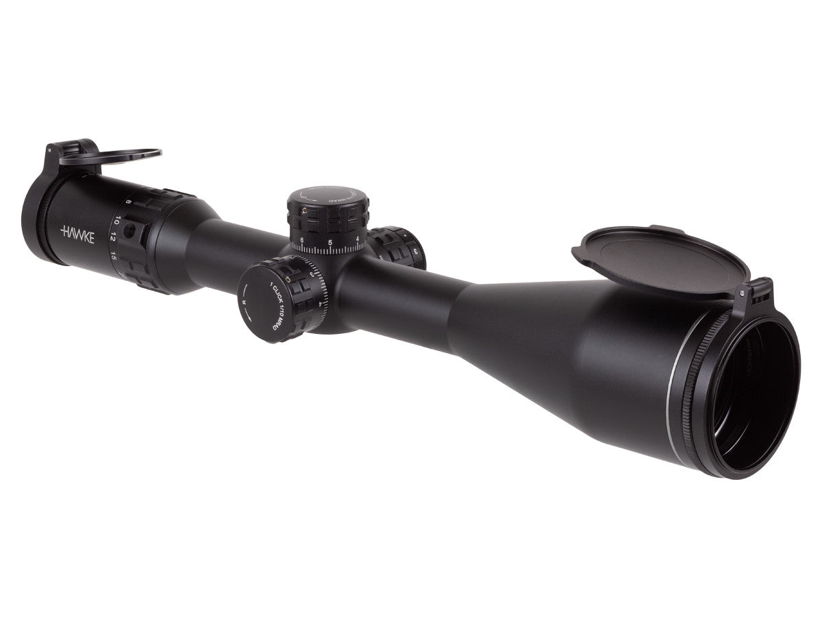 Hawke Frontier 30 5-25x50 FFP IR Rifle Scope, Mil Pro Reticle, 1/10 MRAD, 30mm Tube