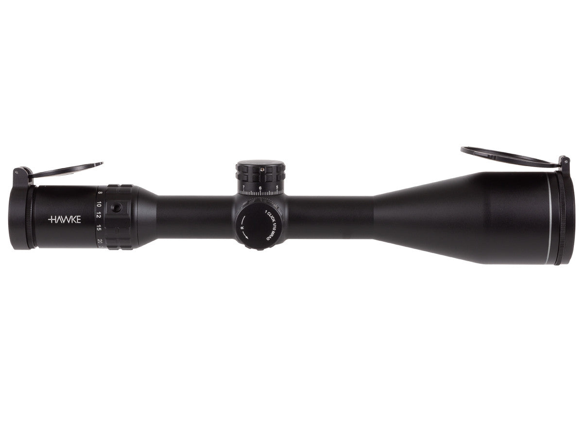 Hawke Frontier 30 5-25x50 FFP IR Rifle Scope, Mil Pro Reticle, 1/10 MRAD, 30mm Tube
