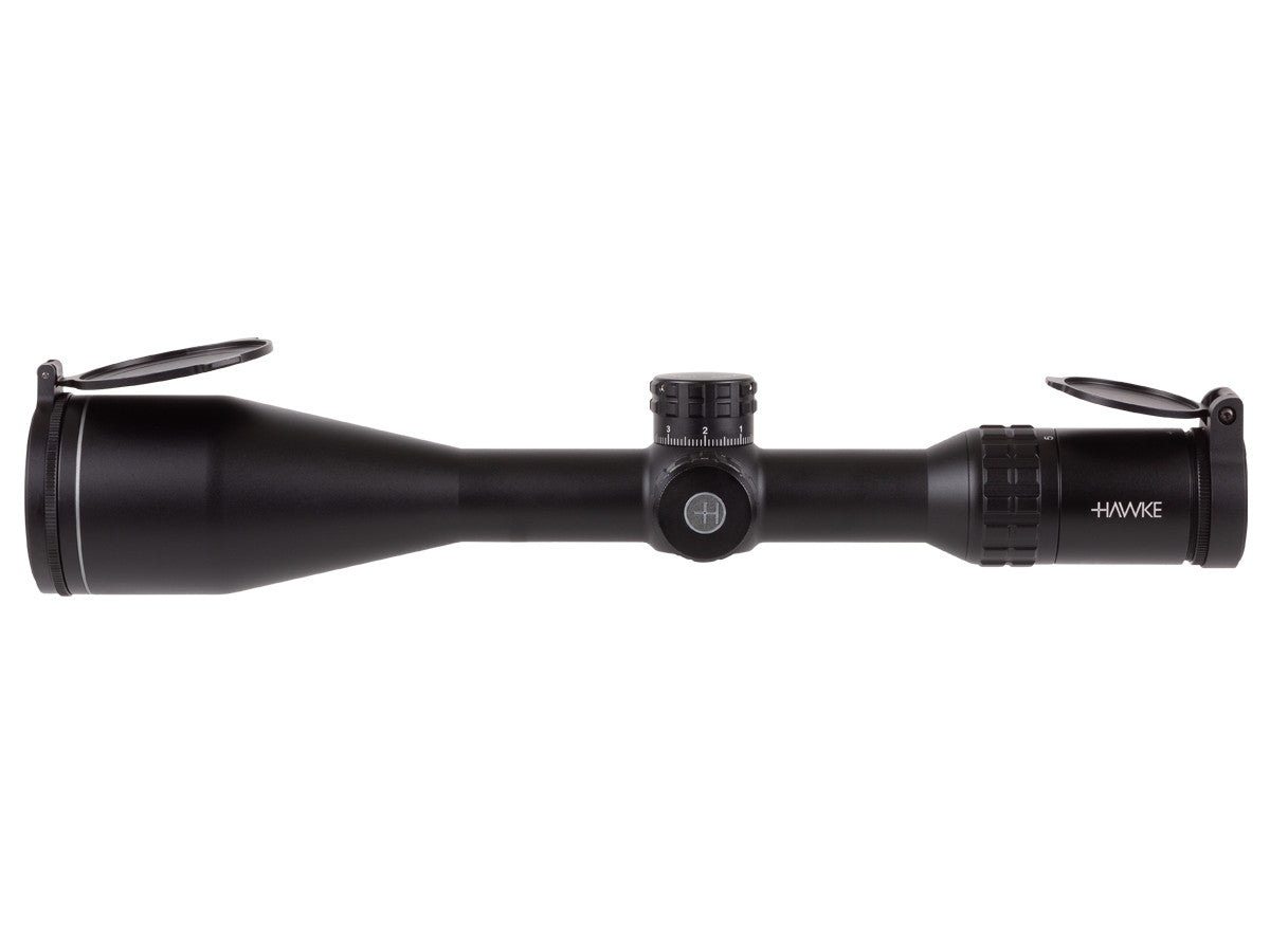 Hawke Frontier 30 5-25x50 FFP IR Rifle Scope, Mil Pro Reticle, 1/10 MRAD, 30mm Tube