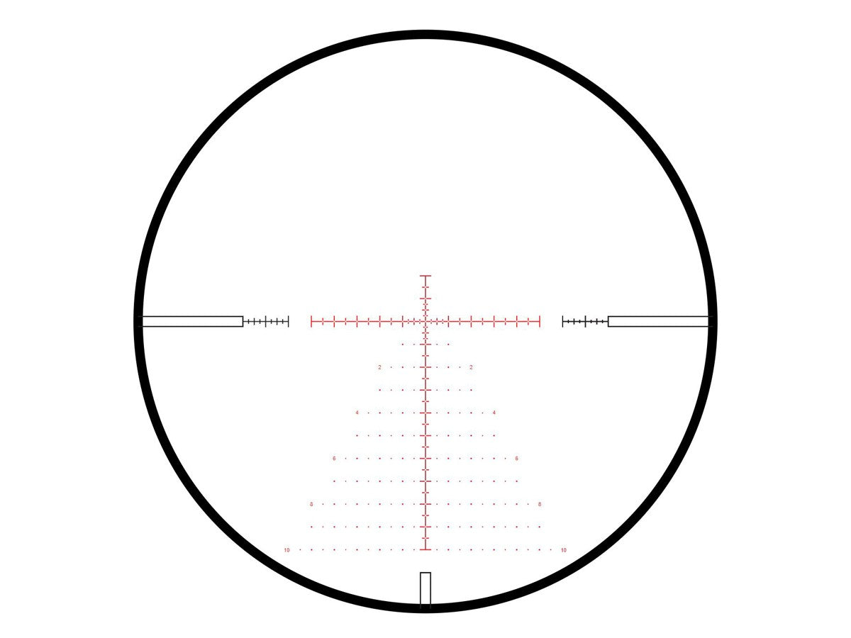 Hawke Frontier 30 5-25x50 FFP IR Rifle Scope, Mil Pro Reticle, 1/10 MRAD, 30mm Tube