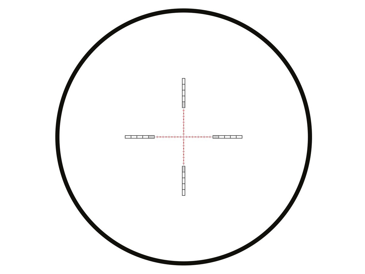 Hawke Vantage 30 WA FFP Riflescope 6-24x50 IR SF, 1/2 Mil Dot FFP Reticle, 1/10 MRAD, 30mm Tube