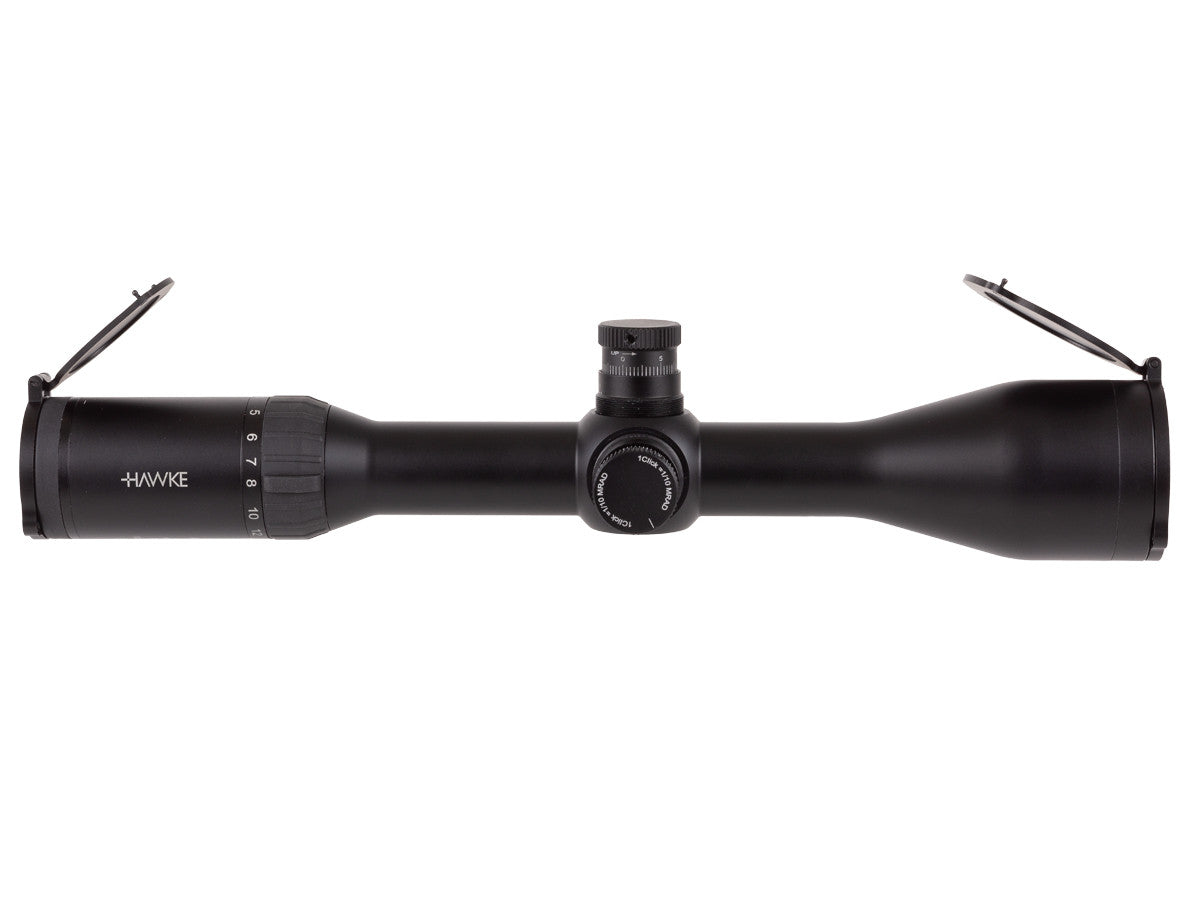 Hawke Sport Optics Airmax 30 FFP 4-16x50 SF Rifle Scope, AMX IR reticle, 1/10 MRAD, 30mm Tube