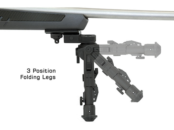 UTG Recon 360 TL Bipod, 5.5"-7.0" Center Height, Picatinny