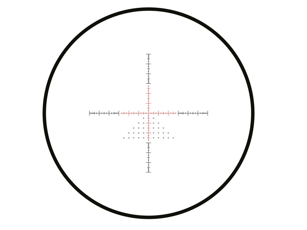 Hawke Sidewinder 30 FFP 4-16x50, Illuminated Half Mil Reticle, 30mm Tube