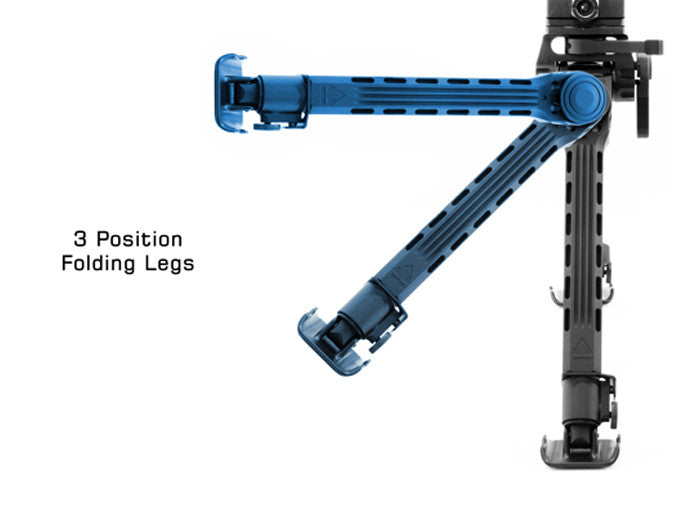 UTG Big Bore Full Stability Bipod, 9"-14" Center Height