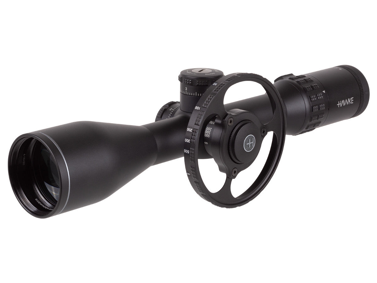 Hawke Sidewinder 30 SF 4-16x50, SR Pro II IR Reticle, 30mm Tube
