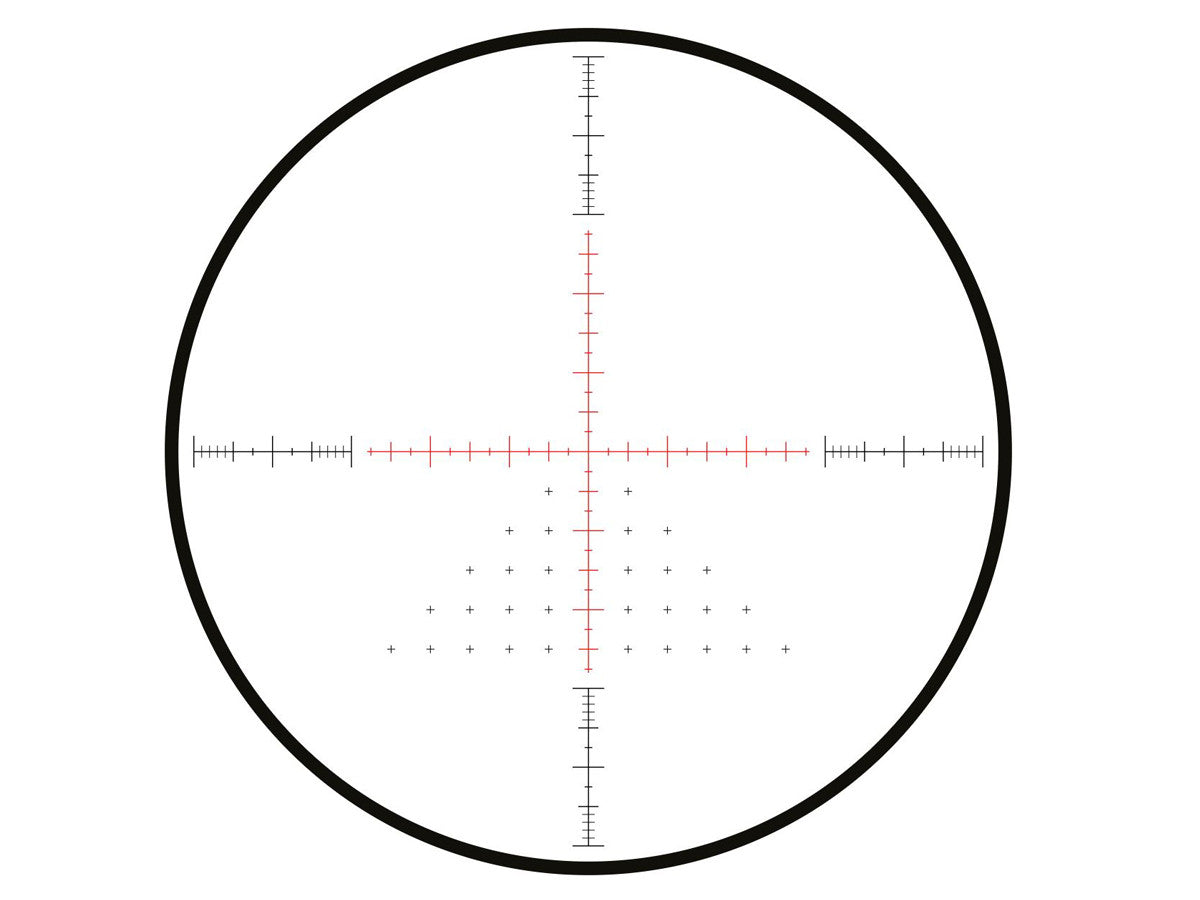 Hawke Sidewinder 30 SF 6-24x56, 20x Half Mil IR Reticle, 30mm Tube
