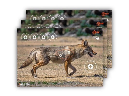 Allen Company EZ Aim Splash Coyote Target, 13"x24", 3-pack