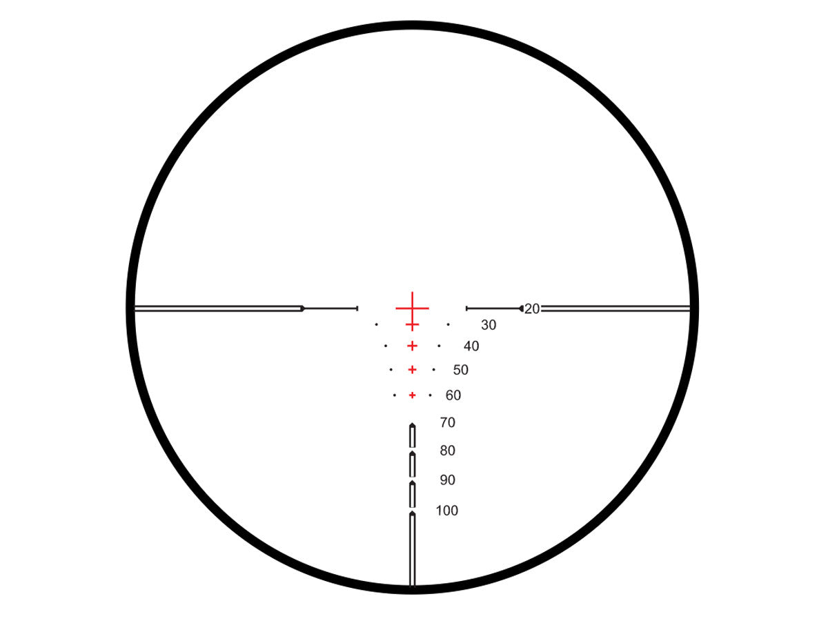 Hawke XB30 Pro 1-5x24 SR SFP IR Crossbow Scope