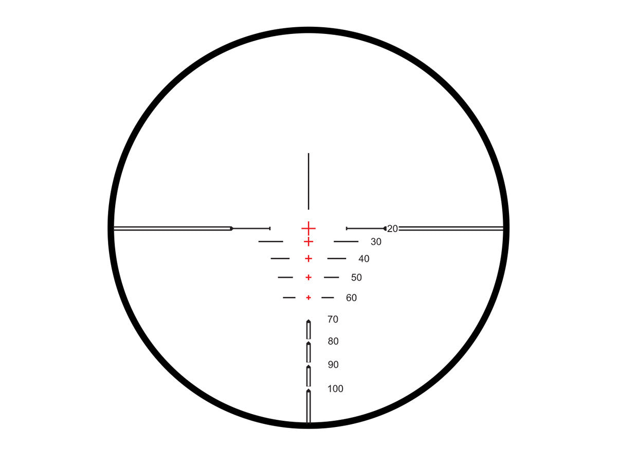 Hawke XB1 1.5-5x32 SR IR Crossbow Scope
