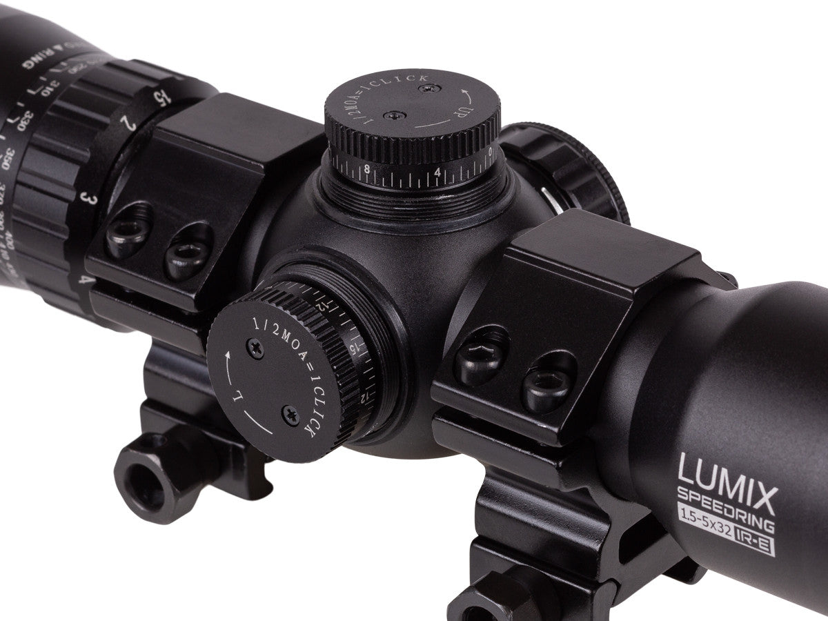 Killer Instinct Lumix SpeedRing 1.5-5X32mm IR-E Crossbow Scope