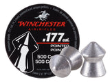 Winchester .177 Cal Pellets, Pointed, 8.5 Grains, 500ct - Caliber 0.177