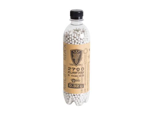 Umarex Elite Force Milsim Max Biodegradable Airsoft BBs, 0.32g, 2,700 Rds, White - Caliber 6mm