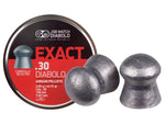 JSB Diabolo Exact Pellets, .30 Cal, 44.75 Grains, Domed, 150ct - Caliber 0.3