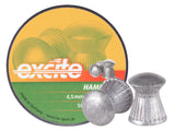 H&N Excite Hammer Pellets, .177 Cal, 7.87 Grains, Domed, 500ct - Caliber 0.177