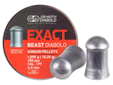 JSB Exact Beast Diabolo .177 Cal Pellets, 16.20 Grains, Domed, 250ct - Caliber 0.177