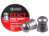 JSB Match Diabolo Exact King MKII Heavy .25 Cal, 33.95 Grains, Domed, 150ct - Caliber 0.25