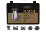 JSB Match Premium Light, .177 Cal, 7.33 Grains, Wadcutter, 200ct - Caliber 0.177