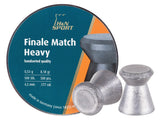 H&N Finale Match Heavy .177 Cal, 8.18 Grains, 4.49mm, Wadcutter, 500ct - Caliber 0.177