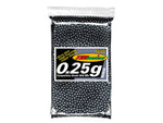 TSD Tactical Precision 6mm plastic Airsoft BBs, 0.25g, 3,000 rds, black - Caliber 6mm