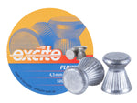 H&N Excite Plinking Pellets, .177 Cal, 7.48 Grains, Wadcutter, 500ct - Caliber 0.177