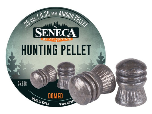Seneca .25 Cal, 35.8 Grains, Domed, 100ct - Caliber 0.25