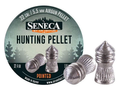 Seneca .22 Cal, 32.4 Grains, Pointed, 110ct - Caliber 0.22