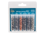 H&N Hunting Sampler .177 Cal, 6 Different Pellets, 215ct - Caliber 0.177