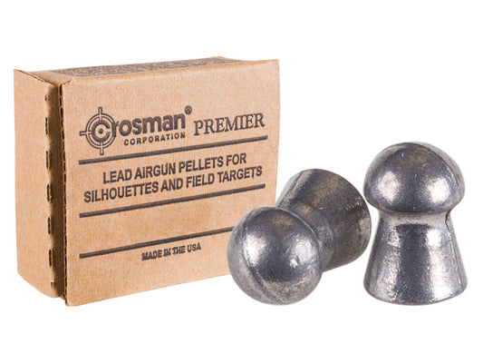 Crosman Premier Heavy .177 Cal, 10.5 Grains, Domed, 1250ct - Caliber 0.177