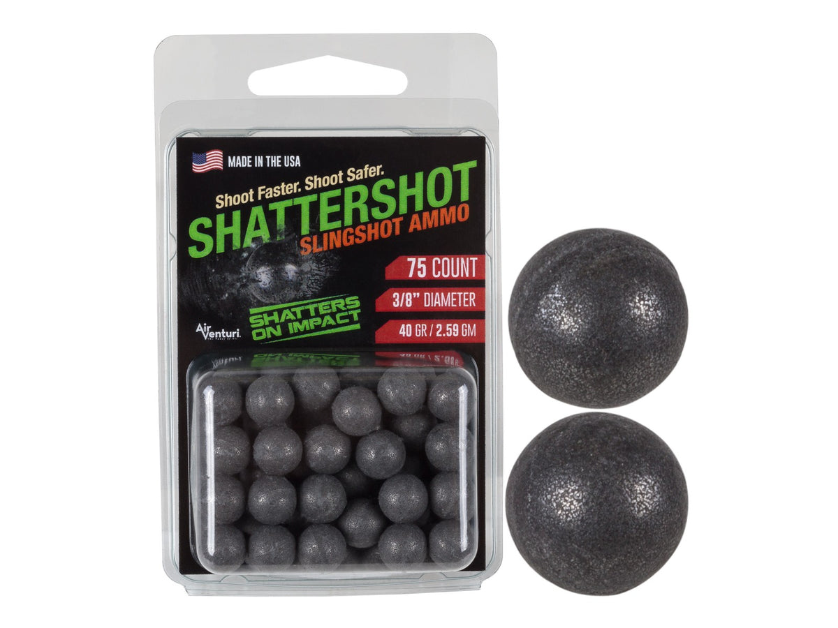 Dust Devil ShatterShot™ Sling Shot Ammo, 3/8", 39gr, 75ct - Caliber 0.375
