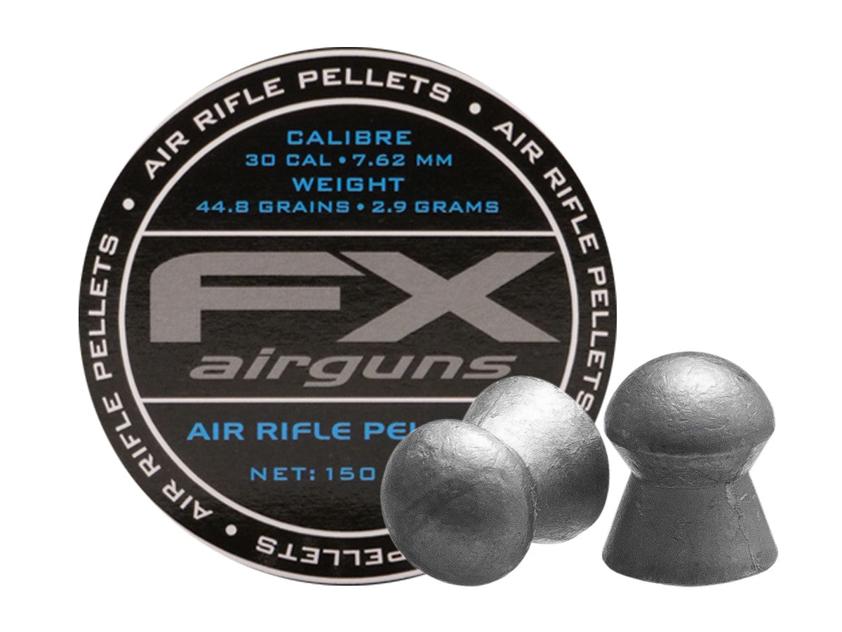FX Air Rifle Pellets .30 Cal, 44.8 Grains, Domed, 150ct. - Caliber 0.3