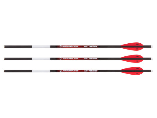 Bloodsport Witness 20" Crossbow Bolt, 3 Pack