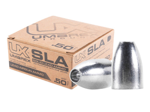 Umarex SLA - Solid Lead Ammo - .510/.50 cal., 320 grain (20 ct.) - Caliber 0.51