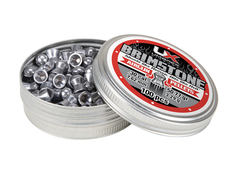 Umarex Brimstone Pellets, .30 Cal, 50.77 Grains, Domed, 100ct - Caliber 0.30