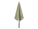 Bear RazorHead VWS Single Bevel Broadhead Kit, Green