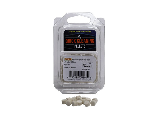 Air Venturi Quick Cleaning Pellets .25 Cal, 80ct - Caliber 0.25