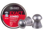 JSB Diabolo Exact Jumbo .22 Cal, 15.89 Grains, Domed, 500ct - Caliber 0.22