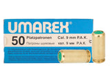 Walther 9mm Blanks, For Full- & Semi-Auto Pistols, 50ct - Caliber &nbsp;
