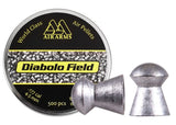 Air Arms Diabolo Field .177 Cal, 4.51mm, 8.44 Grains, Domed, 500ct - Caliber 0.177