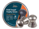 H&N Match Green Pellets, .177 Cal, 5.25 Grains, Wadcutter, Lead-Free, 500ct - Caliber 0.177