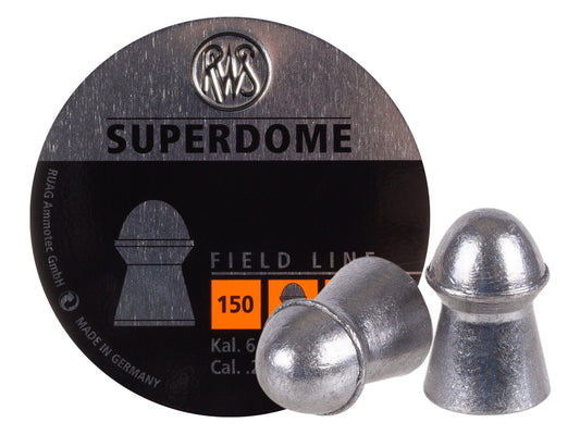 RWS Superdome .25 Cal, 31.0 Grains, Domed, 150ct - Caliber 0.25