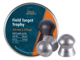 H&N Field Target Trophy, .177 Cal, 8.64 Grains, Domed, 500ct - Caliber 0.177