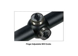UTG 4x32 Rifle Scope, Mil-Dot Reticle, 1/4 MOA, 1" Tube, 3/8" Rings