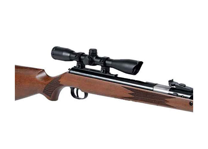 UTG 4x32 Rifle Scope, Mil-Dot Reticle, 1/4 MOA, 1" Tube, 3/8" Rings
