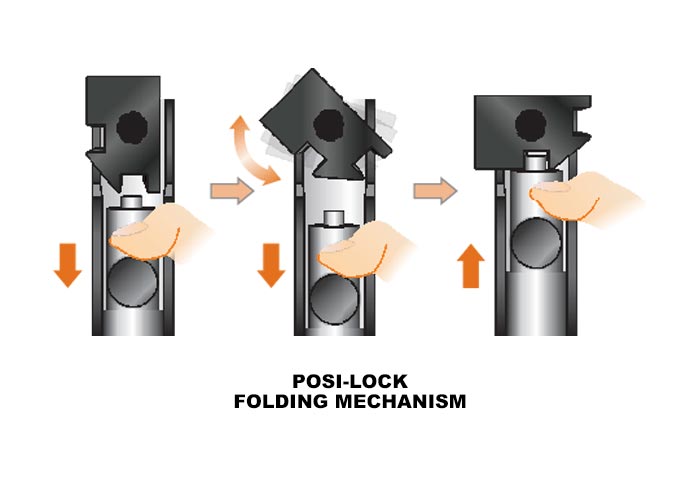UTG New Generation Reinforced Clamp-on Bipod